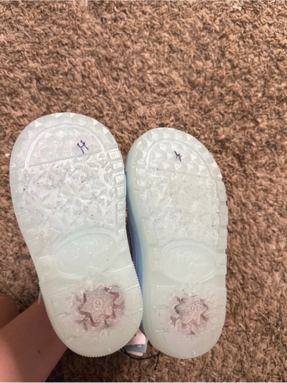 Girls snowflake snow boots - Picture 5 of 7